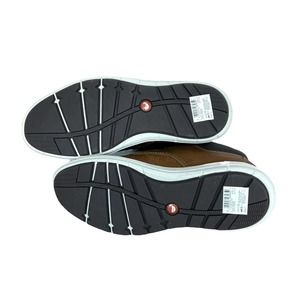 Scarpe Clarks Un Larvik Top 2 - In Vera Pelle Marrone, Suola Antiscivolo, Plantare Ortholite - 4
